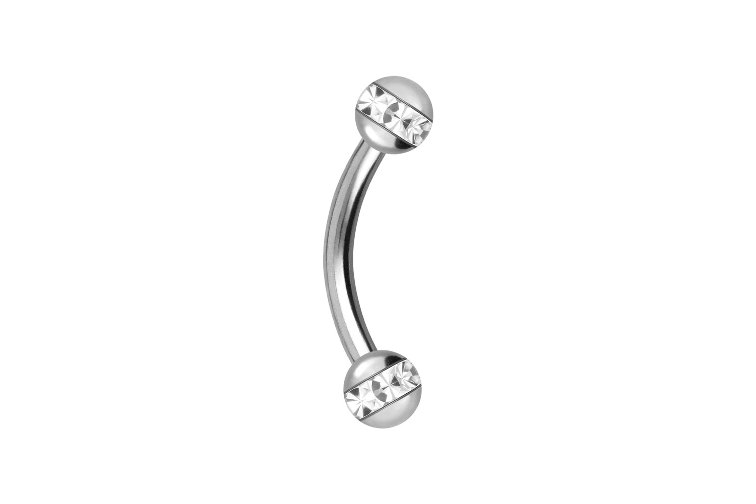 Titan Piercing Banane EPOXY-RING-KUGELN